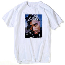 Load image into Gallery viewer, Tupac 2pac t shirt Shakur Hip Hop T Shirts Makaveli rapper Snoop Dogg Biggie Smalls eminem J Cole jay-z Savage hip hop rap music
