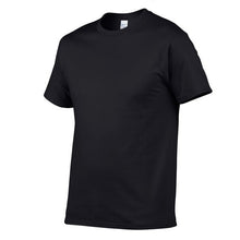Load image into Gallery viewer, T Shirt Men Solid Color T-shirt Simple style Male Casual Tshirt short sleeve O neck Plus size
