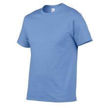 Load image into Gallery viewer, T Shirt Men Solid Color T-shirt Simple style Male Casual Tshirt short sleeve O neck Plus size
