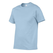 Load image into Gallery viewer, T Shirt Men Solid Color T-shirt Simple style Male Casual Tshirt short sleeve O neck Plus size
