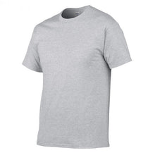 Load image into Gallery viewer, T Shirt Men Solid Color T-shirt Simple style Male Casual Tshirt short sleeve O neck Plus size
