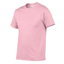 Load image into Gallery viewer, T Shirt Men Solid Color T-shirt Simple style Male Casual Tshirt short sleeve O neck Plus size
