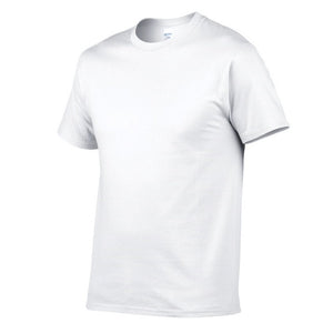 T Shirt Men Solid Color T-shirt Simple style Male Casual Tshirt short sleeve O neck Plus size