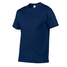 Load image into Gallery viewer, T Shirt Men Solid Color T-shirt Simple style Male Casual Tshirt short sleeve O neck Plus size
